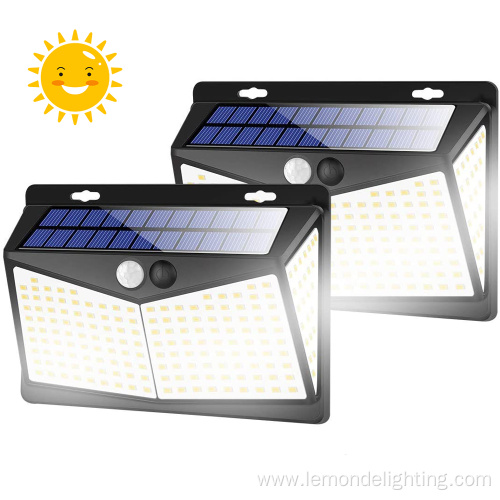 Garden Garage Porch Led Solar Sensor Wall Light